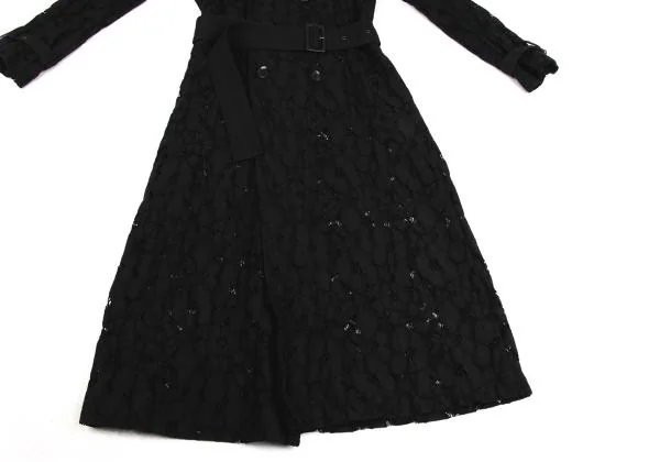 Y's Floral Lace Trench Coat K-150122_012