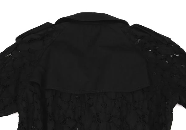 Y's Floral Lace Trench Coat K-150122_018
