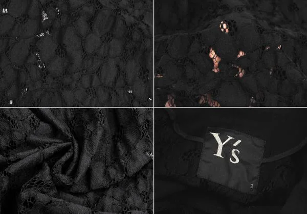 Y's Floral Lace Trench Coat K-150122_019