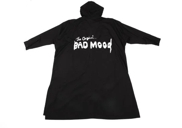Y's Message Printed Hooded Spring Coat K-150124_002