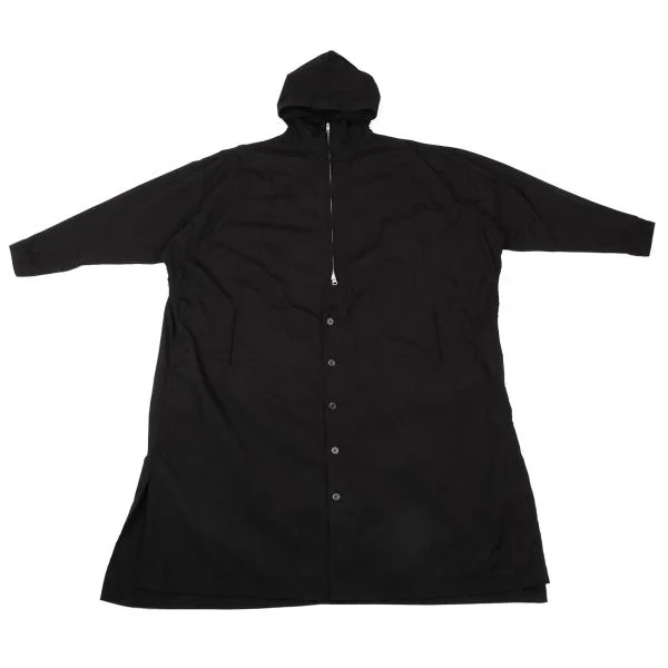 Y's Message Printed Hooded Spring Coat K-150124_006
