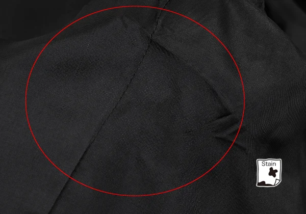 Y's Wool Draped Switching Collarless Coat K-150125_016