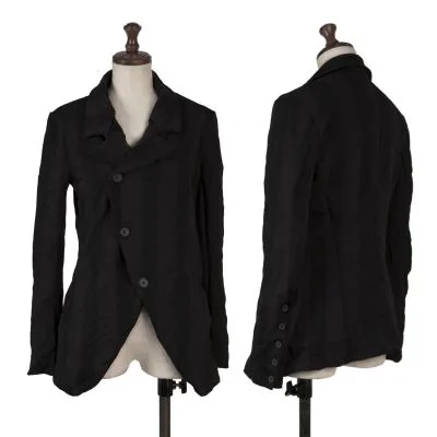 Y's Poly Washer Stripe Jacket