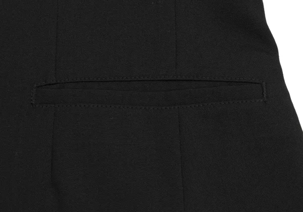 Y's Wool Gaba Ribbed Sleeve Jacket K-150128_007