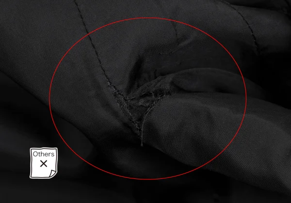 Y's Wool Gaba Ribbed Sleeve Jacket K-150128_011