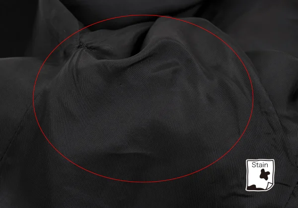 Y's Wool Gaba Ribbed Sleeve Jacket K-150128_015