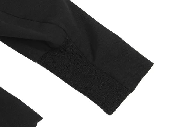Y's Wool Gaba Ribbed Sleeve Jacket K-150128_017