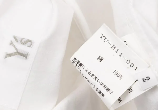 Y's Half Layered Design Long Sleeve Shirt K-150135_017
