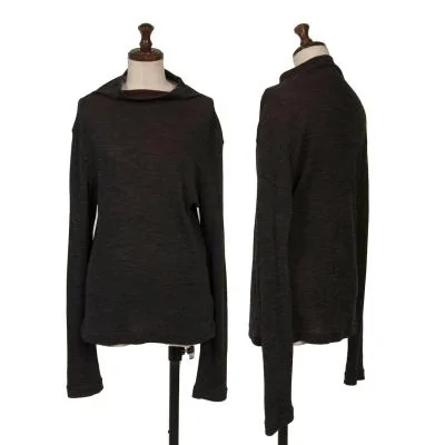 Y's Bicolor Ribbed Knit