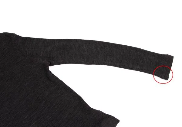 Y's Bicolor Ribbed Knit K-150139_006