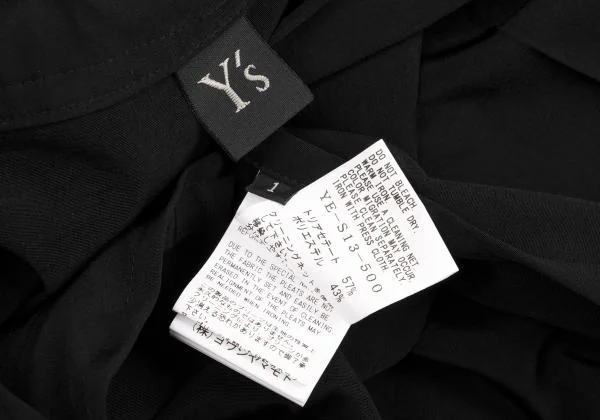 Y's Switching Pleated Skirt K-150146_016