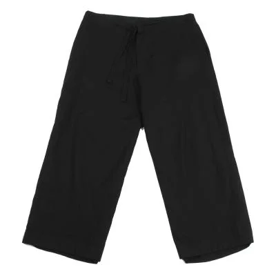 Y's Dyed Different Materials Layered Pants