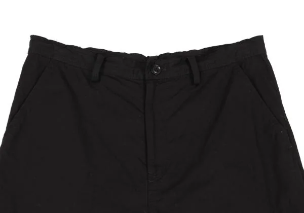 Y's Cotton Cut Off Straight Pants K-150149_002