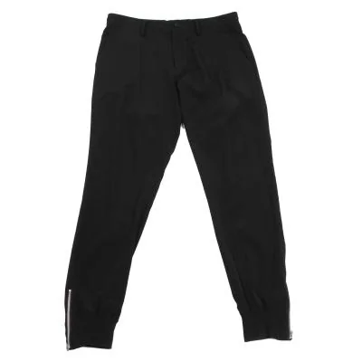 Y's Hem Zipper Rib Tapered Pants