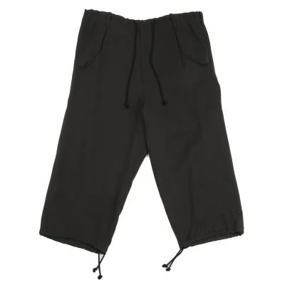 Y's Wool Flap Pocket Design Balloon Pants