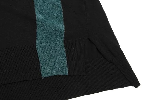 TSUMORI CHISATO Pile Switching Short Sleeve Knit Top K-150160_007