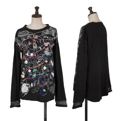TSUMORI CHISATO Map Printed T Shirt