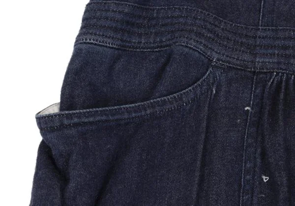 TSUMORI CHISATO Dyed Denim Like Dropped Crotch Pants K-150164_005