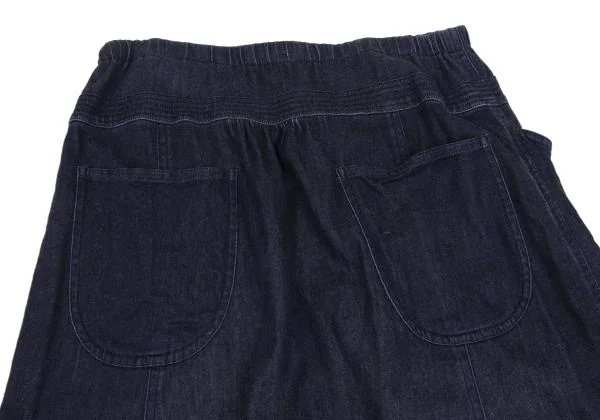 TSUMORI CHISATO Dyed Denim Like Dropped Crotch Pants K-150164_010