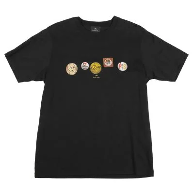 Paul Smith PS Sticker Printed T Shirt