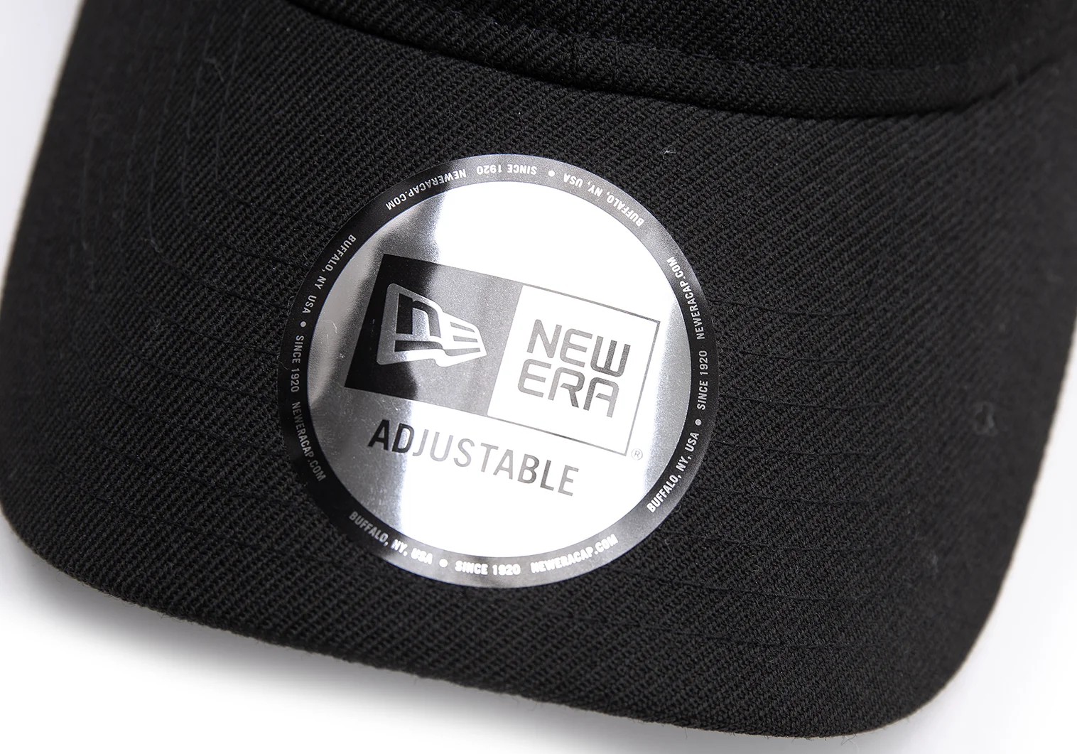 Yohji Yamamoto×NEW ERA Logo Embroidered Baseball Cap Black