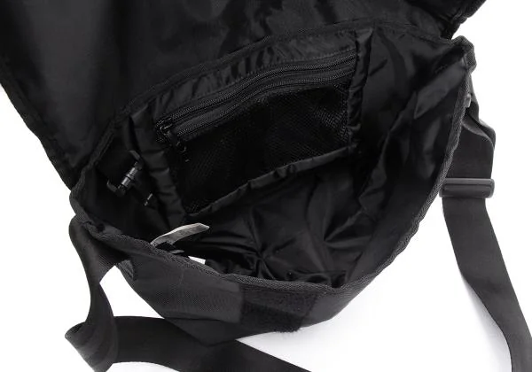 Y's×NEW ERA Logo Embroidery Flap Shoulder Bag K-150169_011