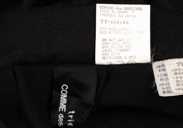 tricot COMME des GARCONS Wool Blend Pleated Skirt K-150175_011