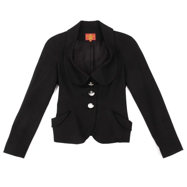 Vivienne Westwood Red Label Wool Round Collar 3B Jacket K-150180_002