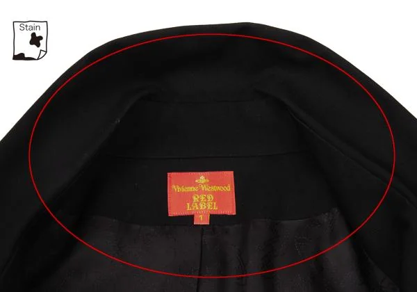 Vivienne Westwood Red Label Wool Round Collar 3B Jacket K-150180_005