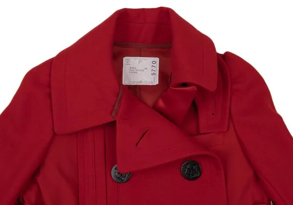 sacai Nylon Twill Switching Melton Jacket K-150183_005