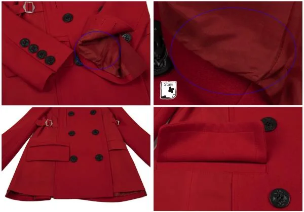 sacai Nylon Twill Switching Melton Jacket K-150183_009