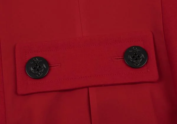 sacai Nylon Twill Switching Melton Jacket K-150183_015