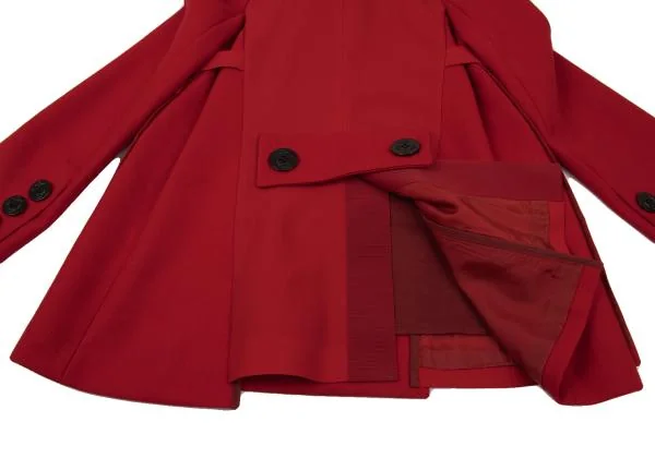 sacai Nylon Twill Switching Melton Jacket K-150183_016