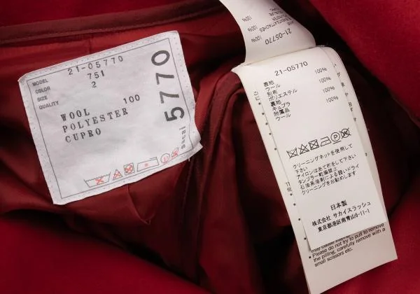 sacai Nylon Twill Switching Melton Jacket K-150183_019