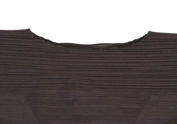 PLEATS PLEASE CHILI PEPPERS DRESS Waist Shape Pleated Dress K-150187_004