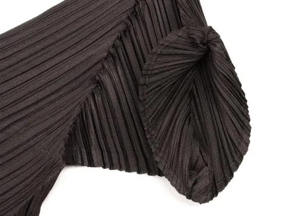 PLEATS PLEASE CHILI PEPPERS DRESS Waist Shape Pleated Dress K-150187_006