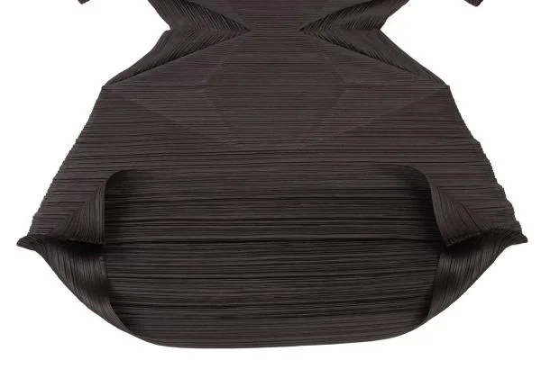 PLEATS PLEASE CHILI PEPPERS DRESS Waist Shape Pleated Dress K-150187_009