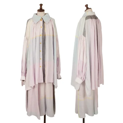 ヴィヴィアンウエストウッドVivienne Westwood マルチカラー変形セットアップ