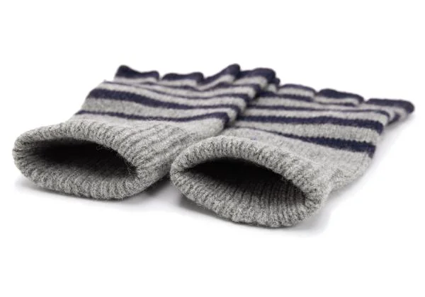 Vivienne Westwood Stripe Open Finger Knit Gloves K-150200_003