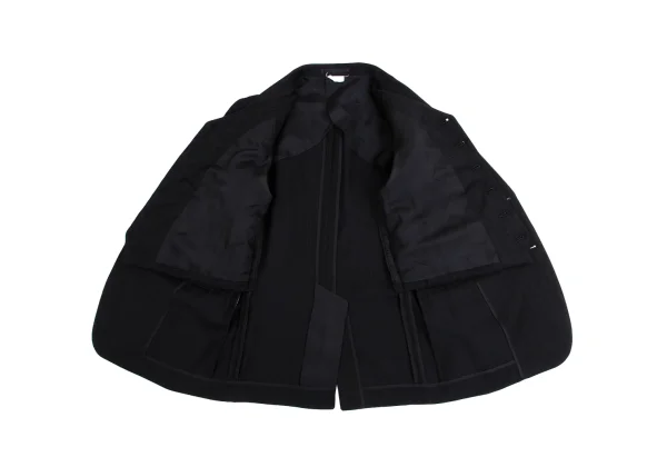 COMME des GARCONS HOMME PLUS Vest Layered Striped Jacket K-150215_016