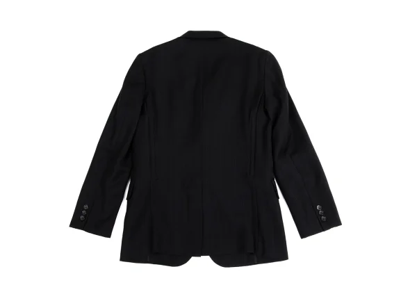 COMME des GARCONS HOMME PLUS Vest Layered Striped Jacket K-150215_019