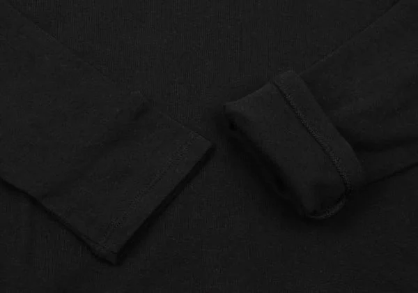 sunao kuwahara Cotton Neck Tape Patch Long Sleeve T-shirt K-150245_007