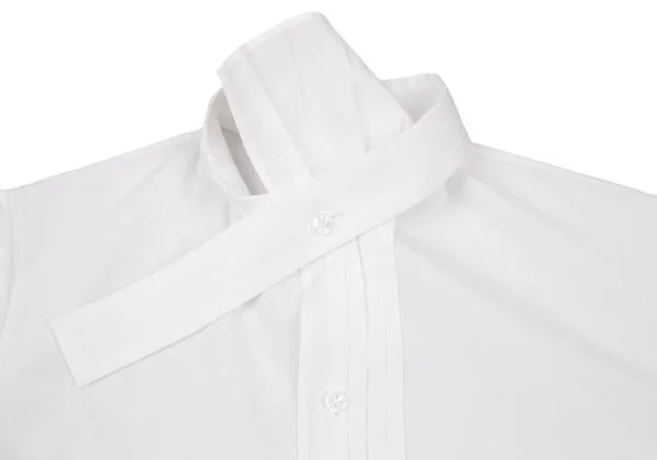 Yohji Yamamoto NOIR Cotton Design Collar Blouse K-150292_005