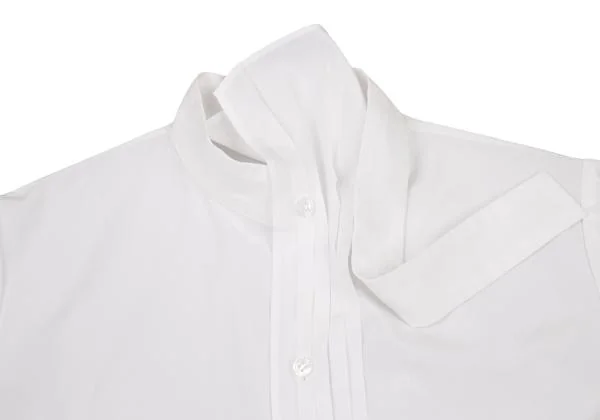 Yohji Yamamoto NOIR Cotton Design Collar Blouse K-150292_007