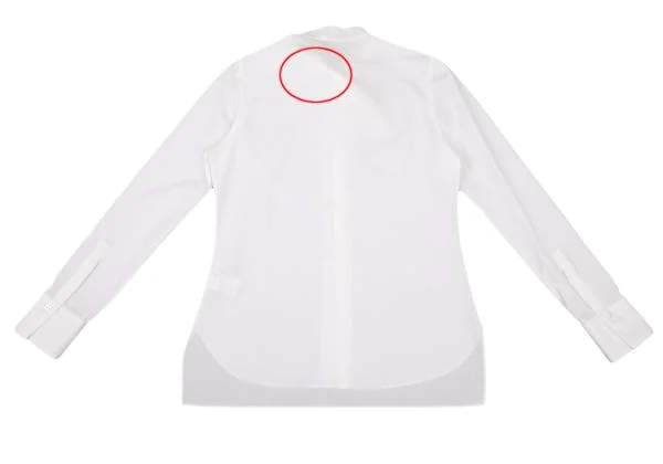 Yohji Yamamoto NOIR Cotton Design Collar Blouse K-150292_014