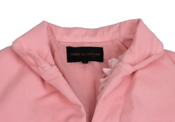 COMME des GARCONS Frill Design Buttonless Jacket K-150311_004