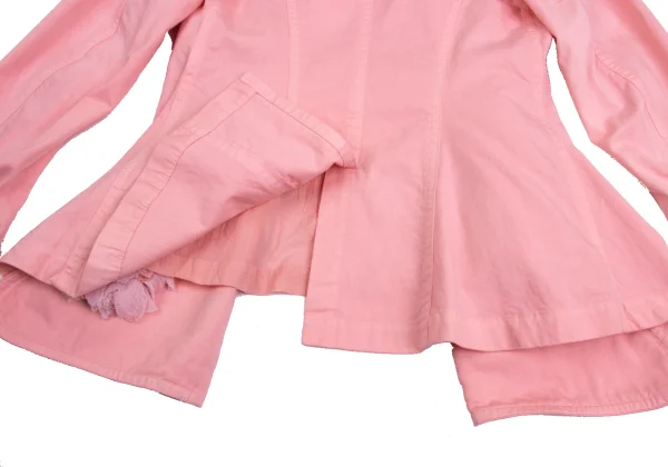 COMME des GARCONS Frill Design Buttonless Jacket K-150311_018
