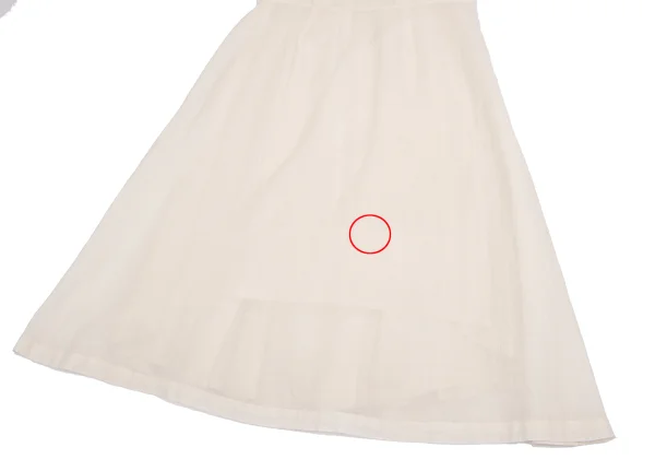 COMME des GARCONS Frill Decoration Sheeting Layered Dress K-150316_006