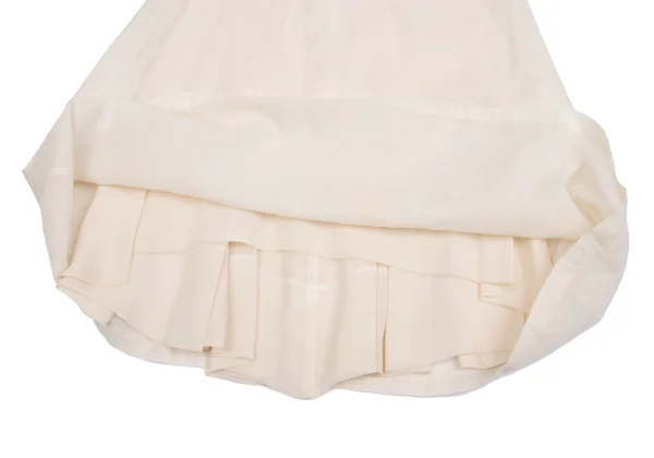 COMME des GARCONS Frill Decoration Sheeting Layered Dress K-150316_008