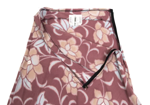 COMME des GARCONS Bleach Floral Printed Skirt K-150322_007